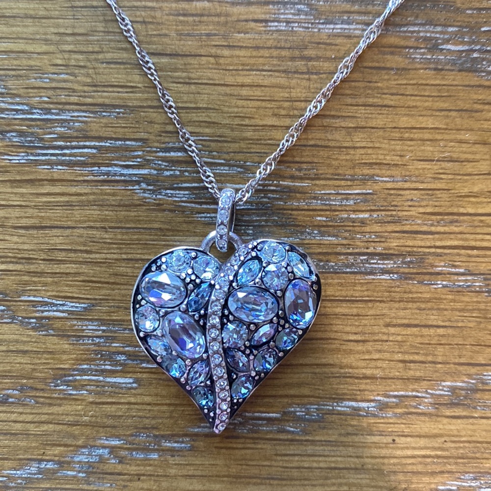 Trust Your Journey Brighton Heart Necklace